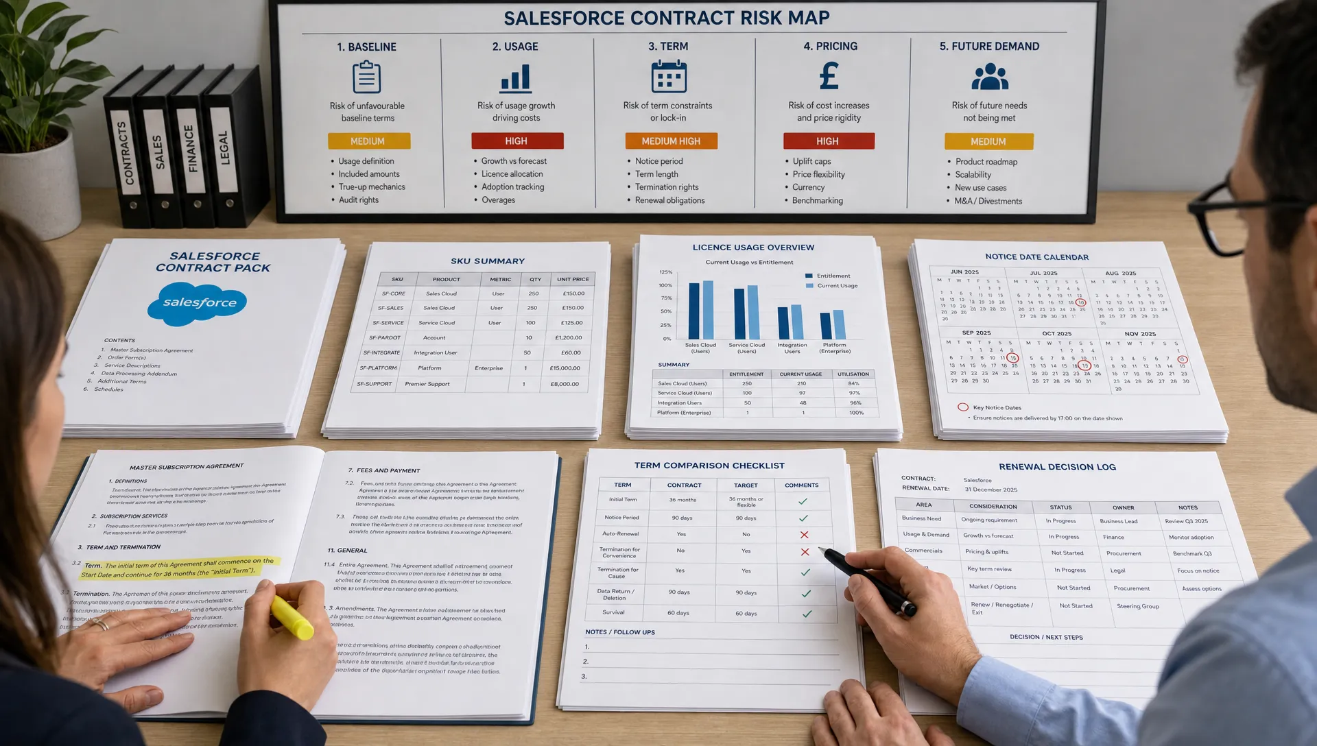 Salesforce Contract Renewal Risks to Catch Early