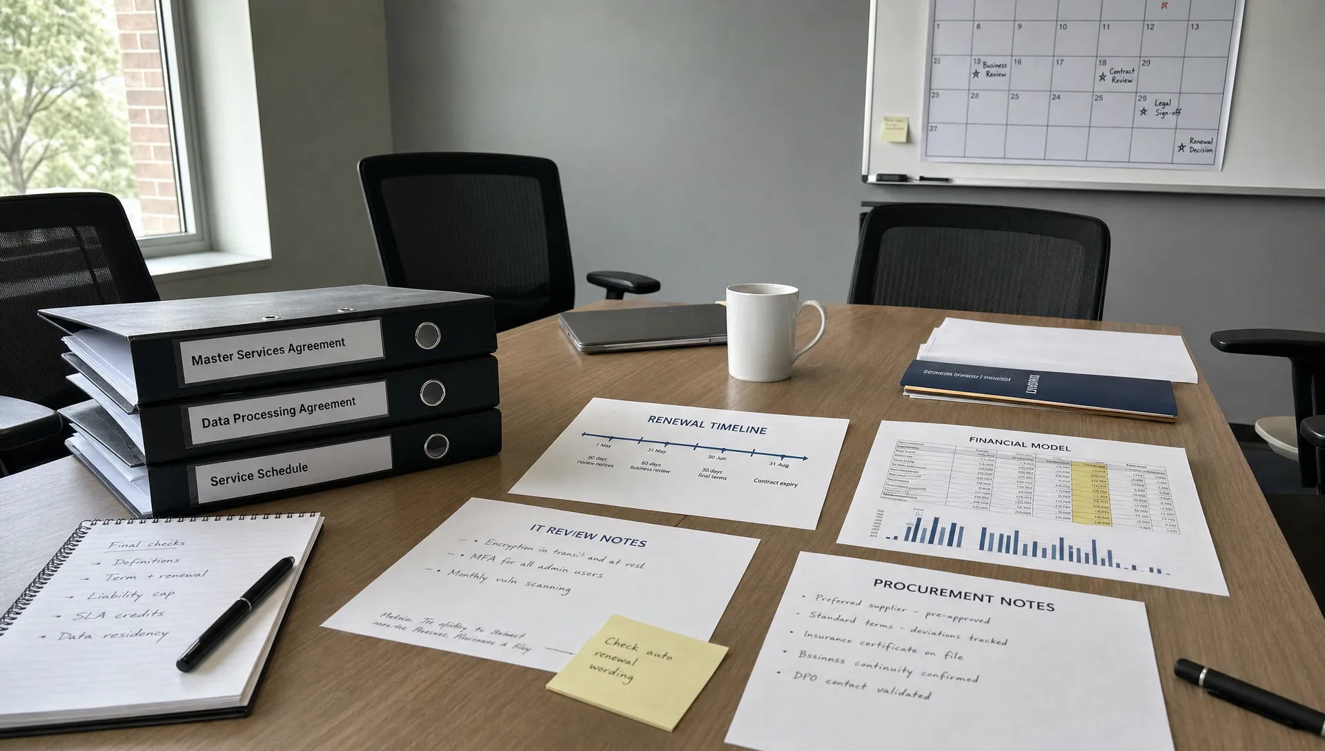 What to Check in a Vendor Contract Before Approval