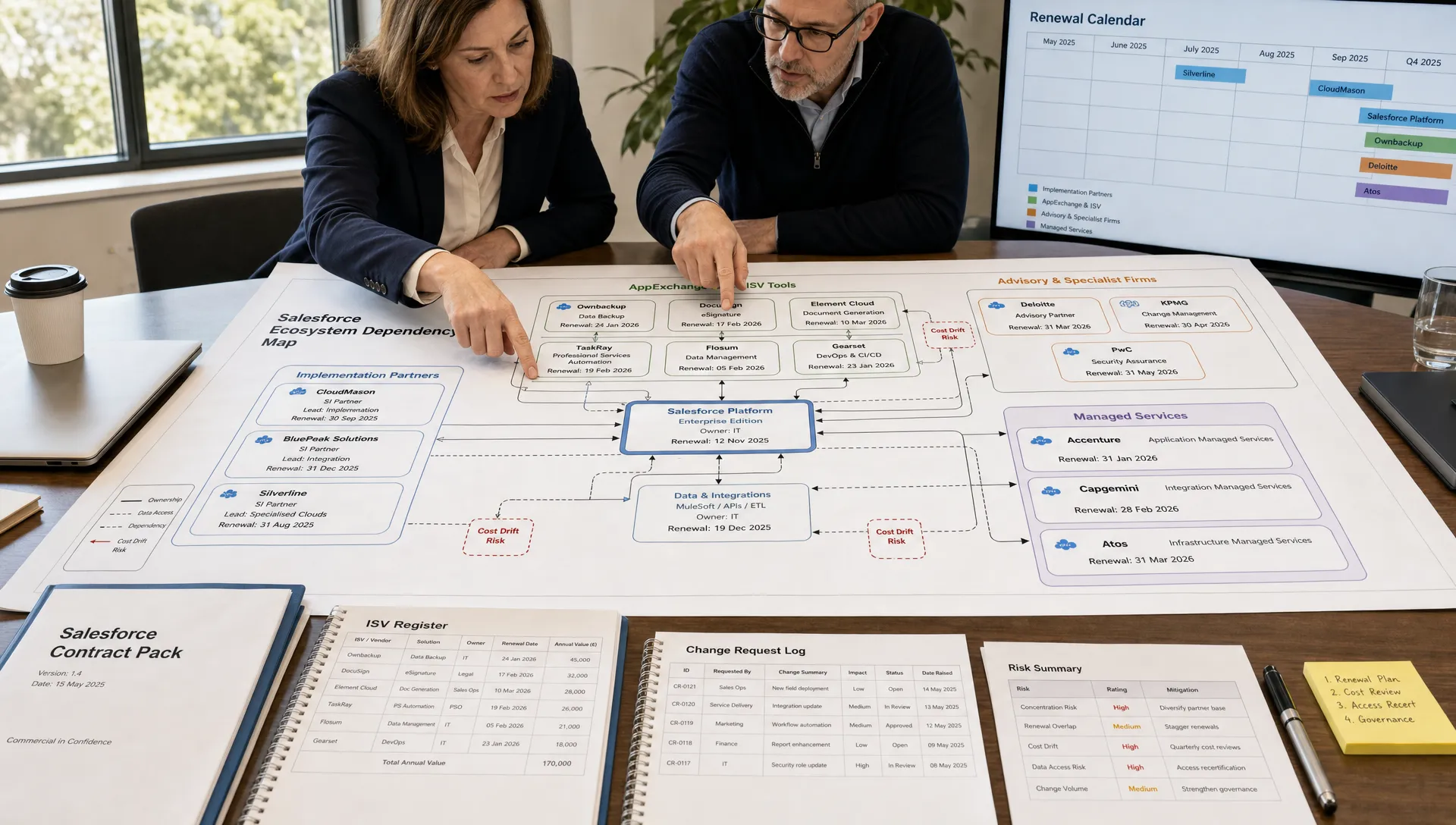 Navigating the Salesforce Ecosystem: Advisory, Implementation Partners, and Hidden Costs