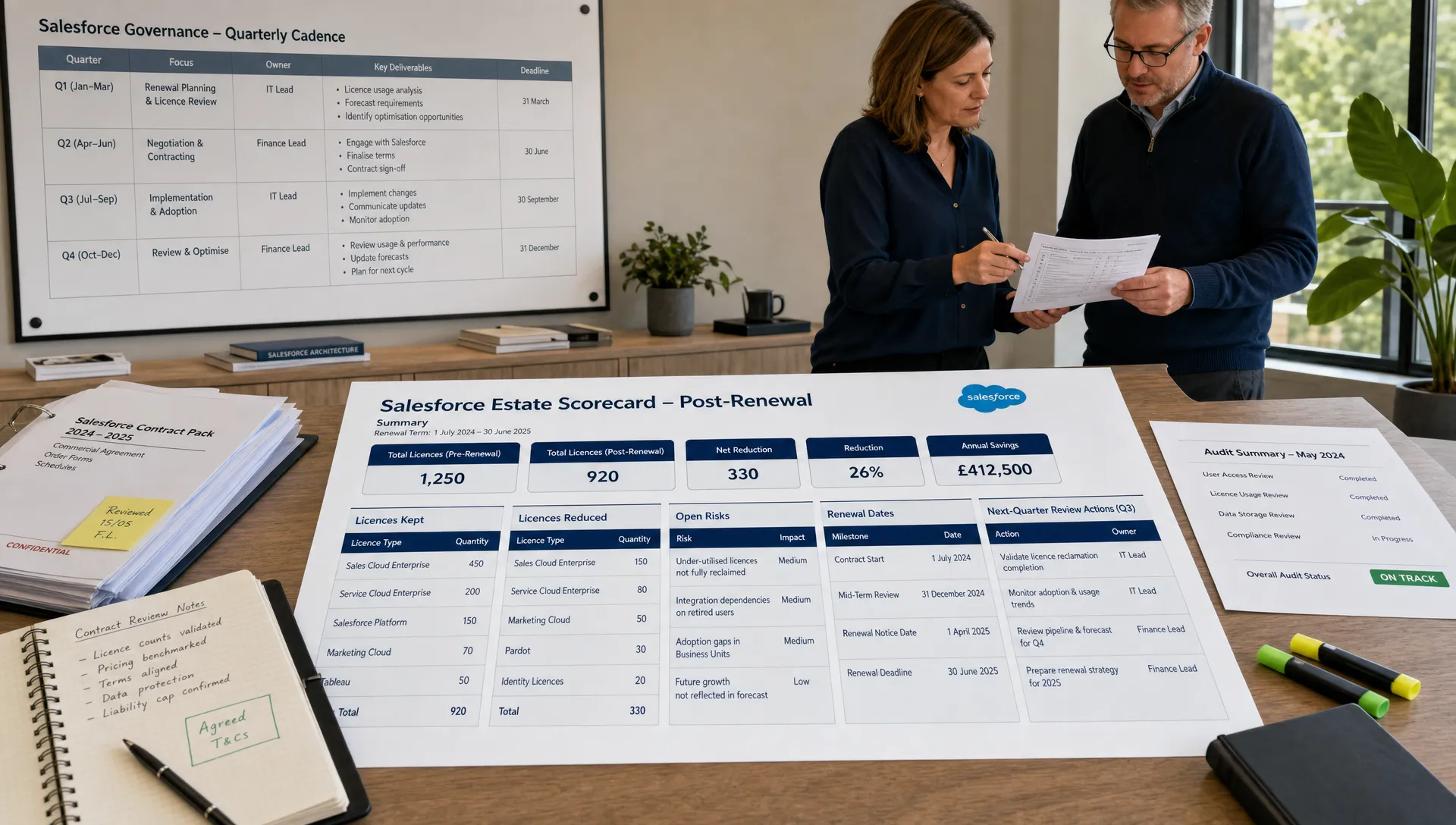 What Success Stories Reveal About Salesforce Renewals