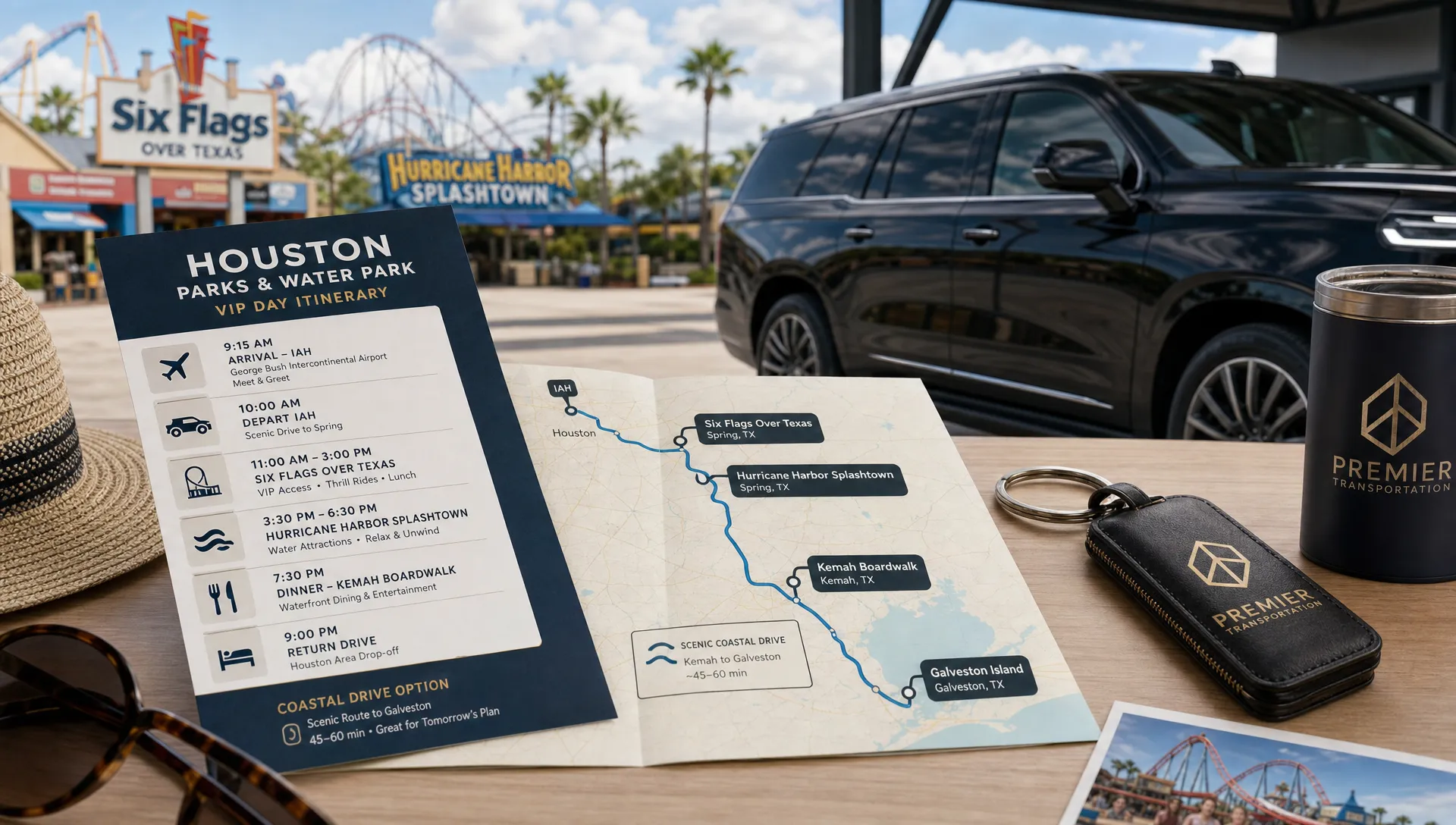 Houston Transportation Tips for Theme Park VIP Days