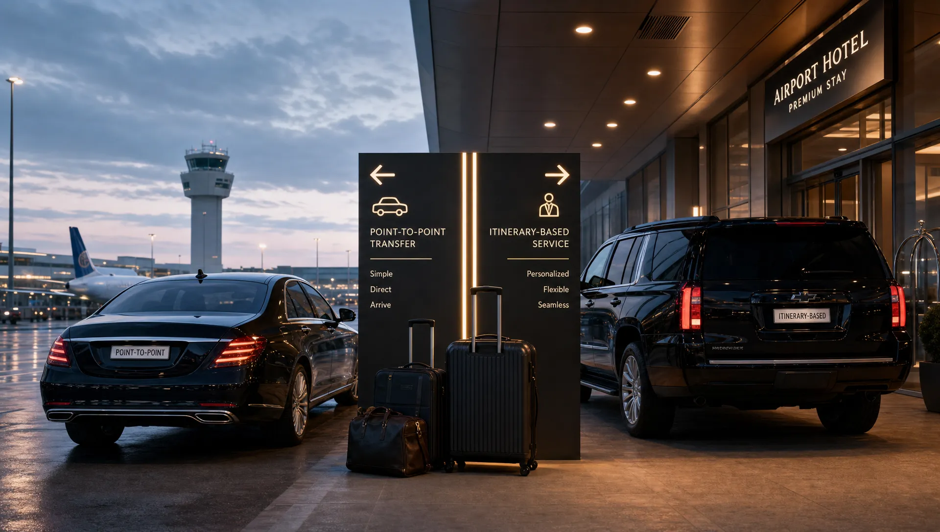 AI Booking Executive Chauffeur Service vs Black Car Service