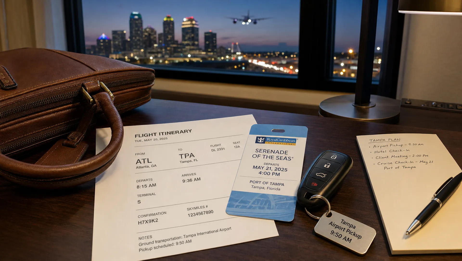 Tampa Car Service for Airport, Cruise, and Business Travel