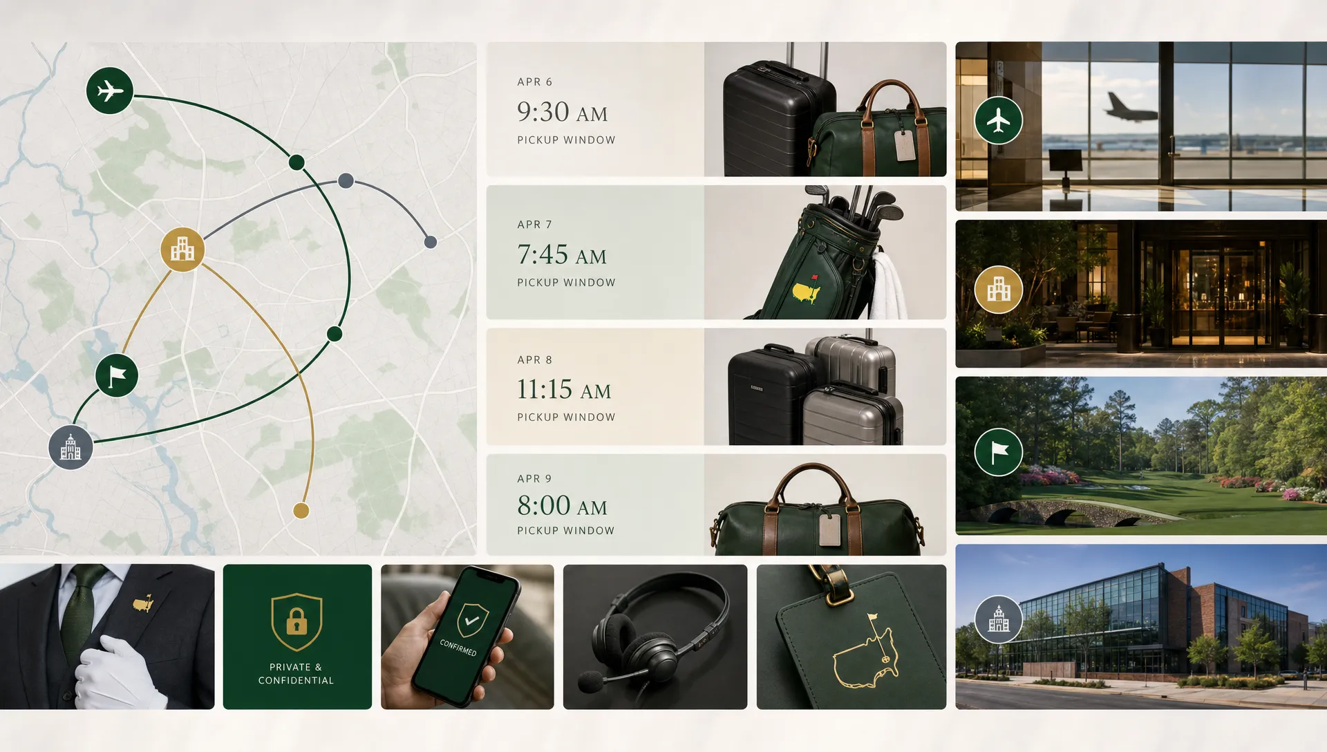 Black Car Service for Masters Week in Augusta