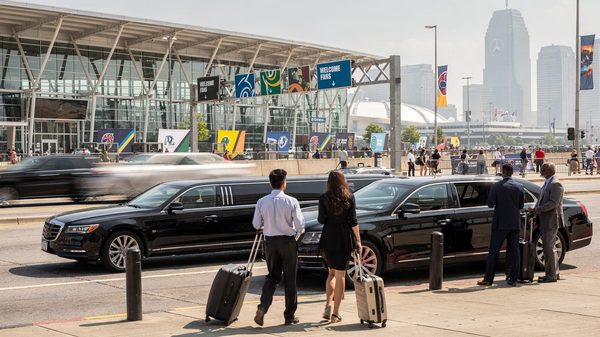 Atlanta Airport Grand Limousine Service FIFA Mercedes Benz 