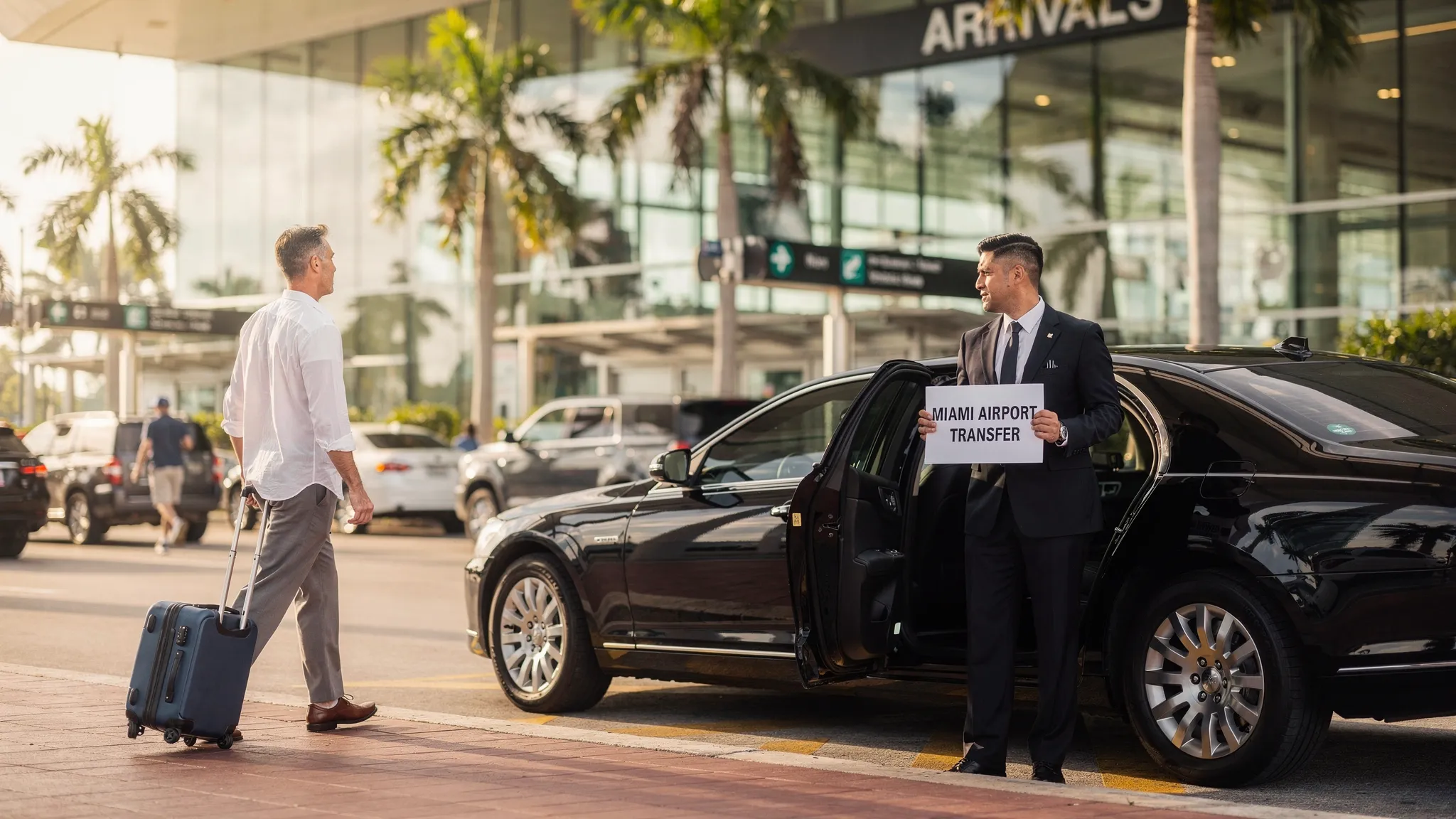Limousine Miami Airport: Meet-and-Greet vs Curbside