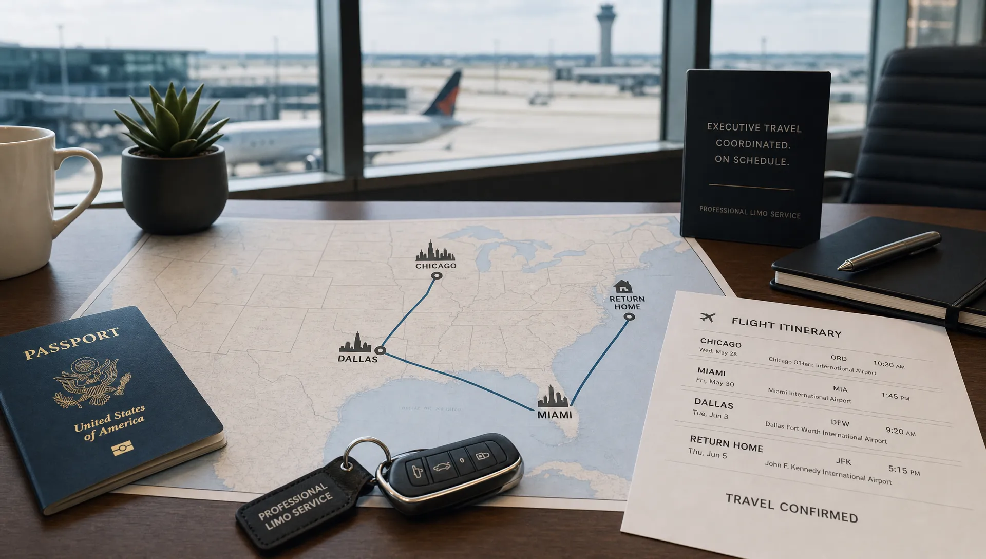 Corporate Limo Service That Simplifies Multi-City Travel