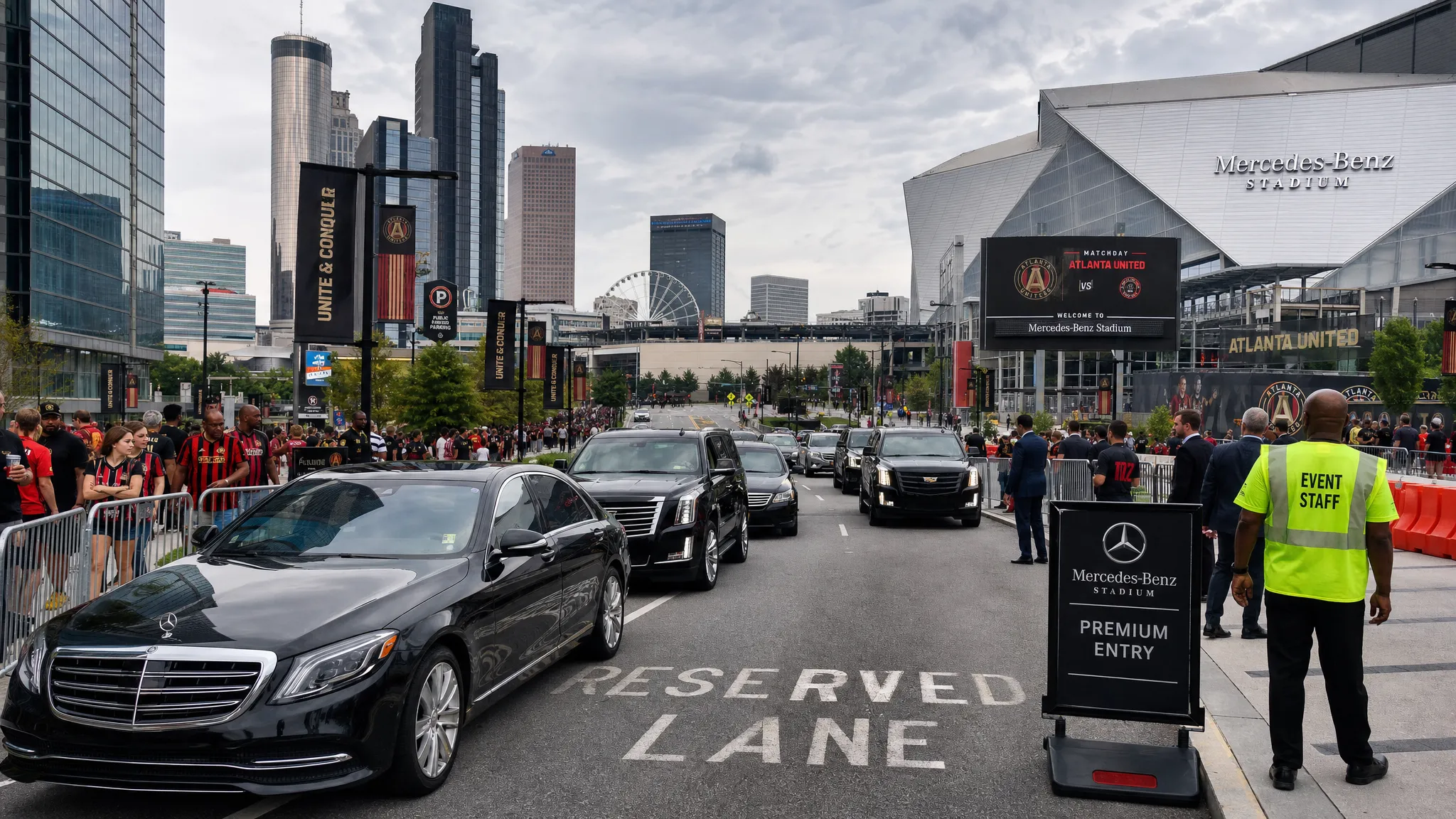 Best Atlanta Limo Options for FIFA Matchday Transfers