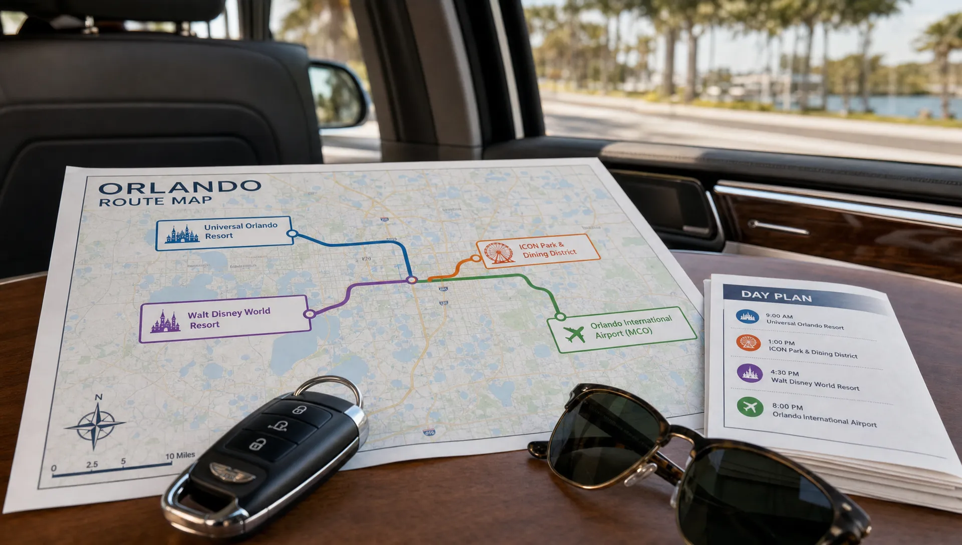 Orlando Limo Rental for Theme Parks and Resorts
