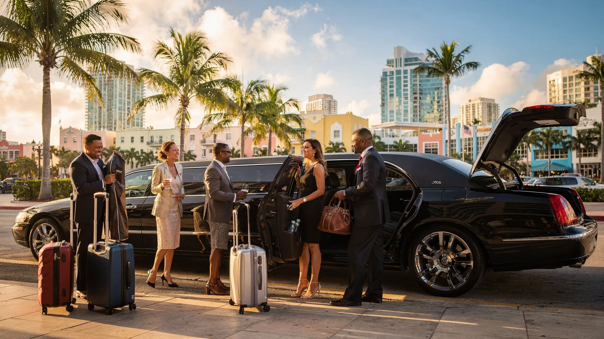 Stretch Limo Rental Miami: Capacity, Luggage, and Layout