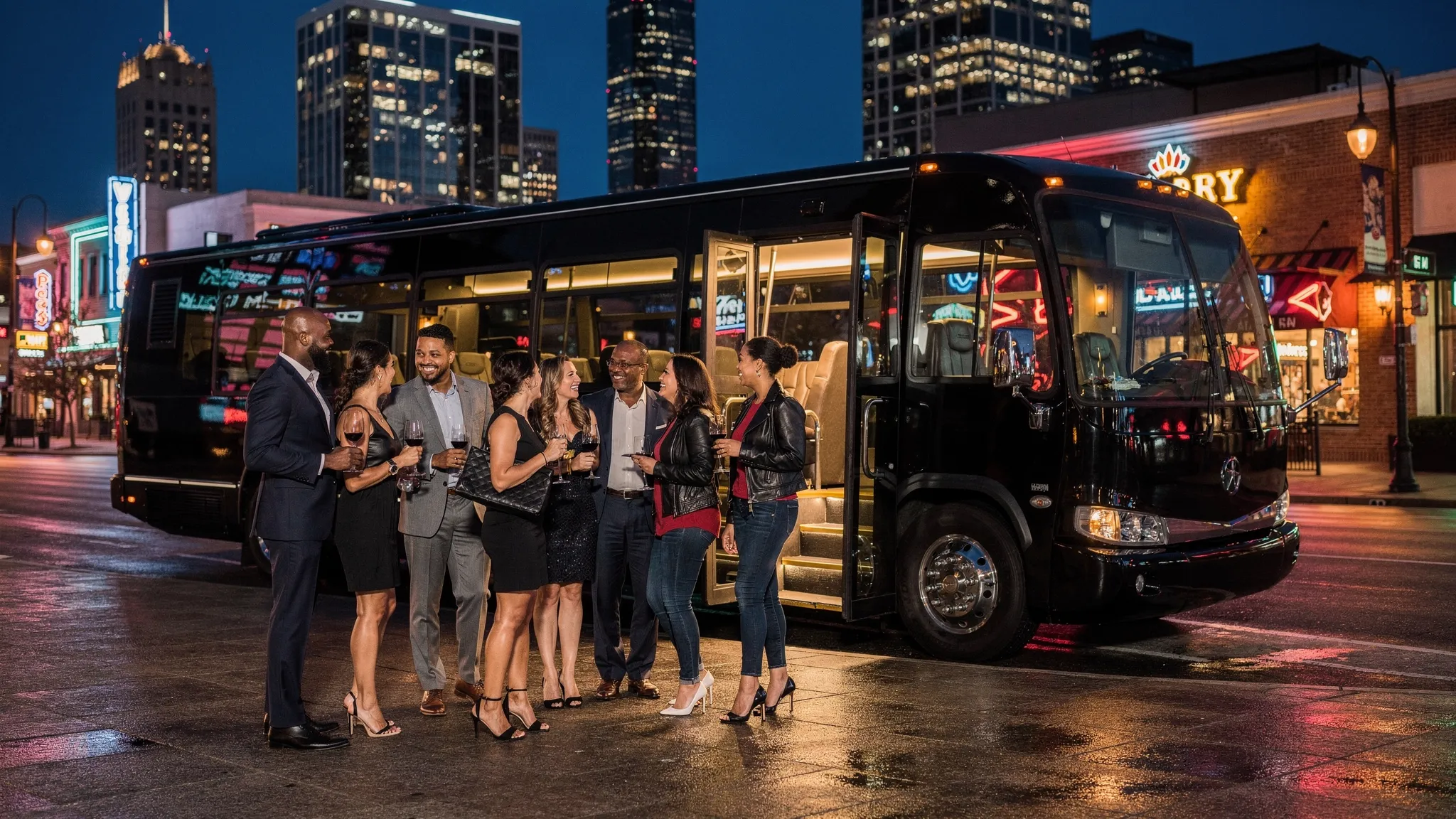 Atlanta Party Bus for Birthdays, Proms, and Group Nights