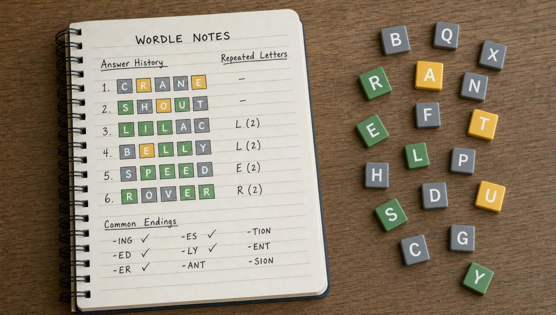 Sup Letters What the Wordle Answer List Reveals About Past Solutions