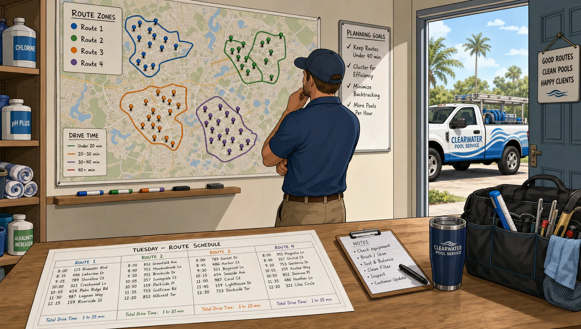Smart Scheduling Tactics That Cut Drive Time
