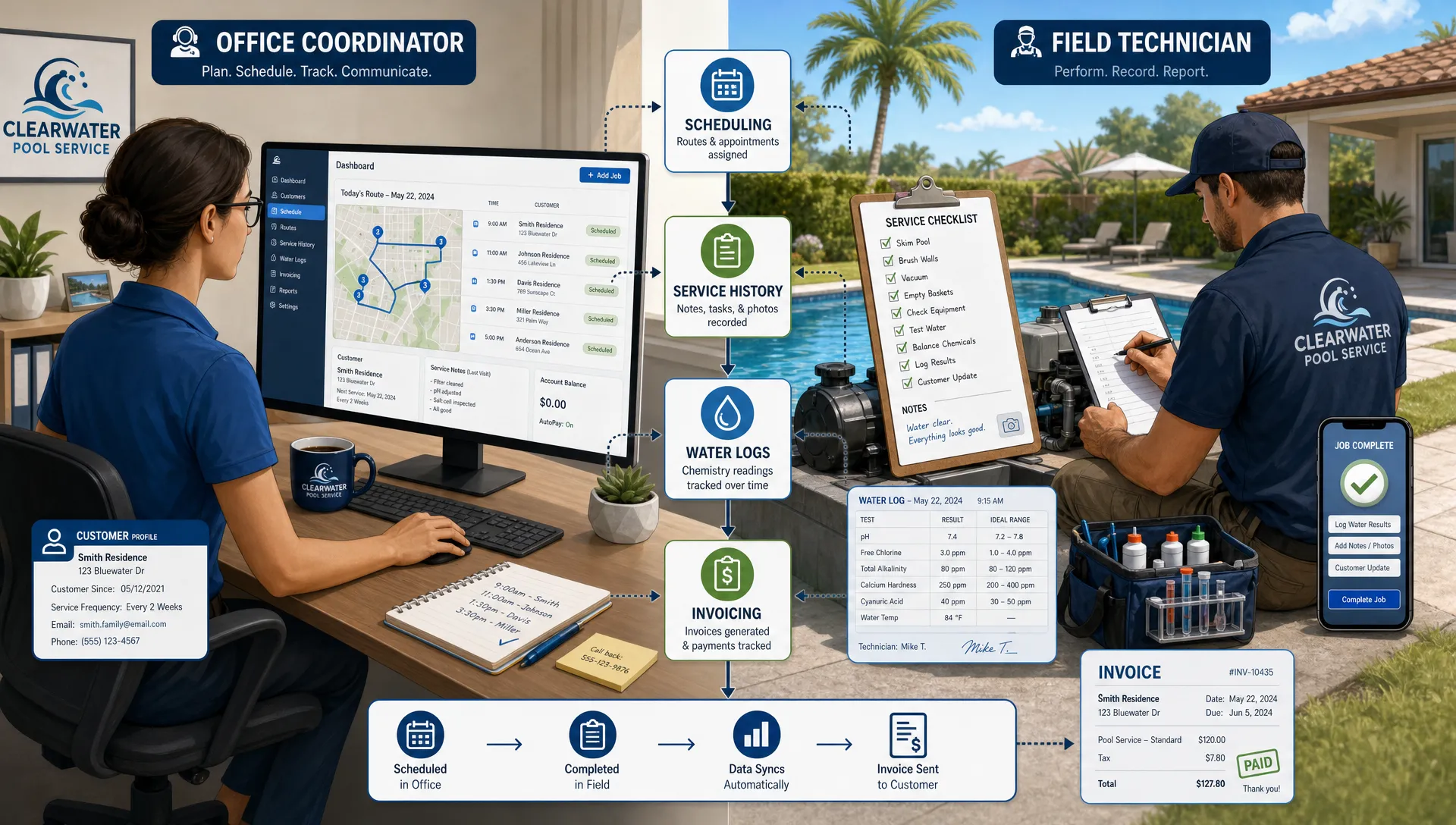 What Pool Service Contractor CRM Management Software Should Do in 2026