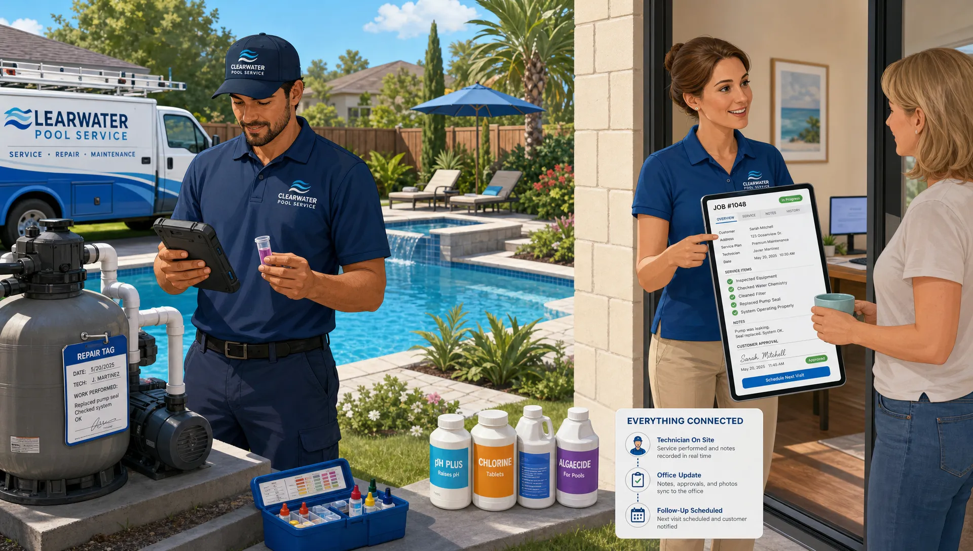 A Better Way to Manage Pool Service and Repairs