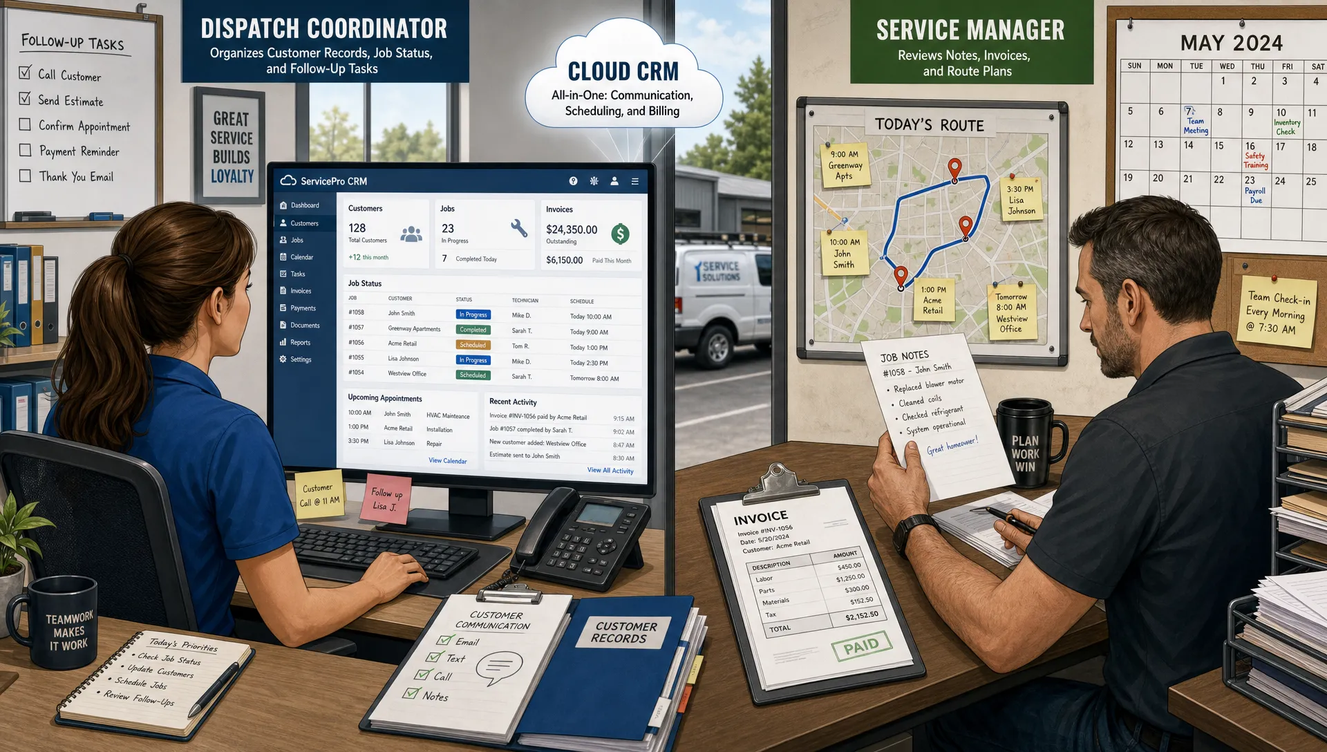 Cloud Based CRM Benefits for Growing Service Businesses
