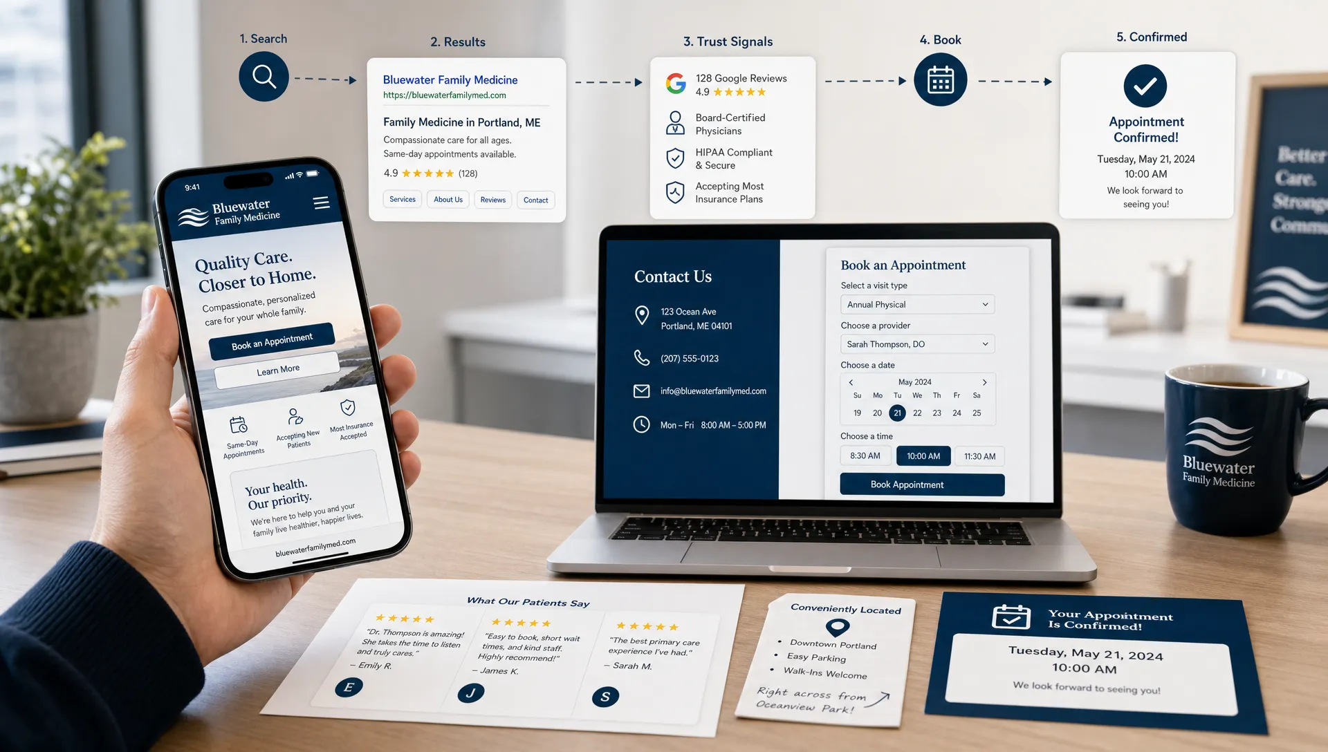 How Website Design and SEO Services Drive More Bookings