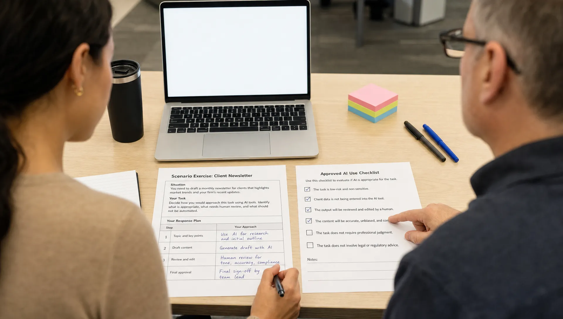 Using Artificial Intelligence in Corporate Learning Responsibly