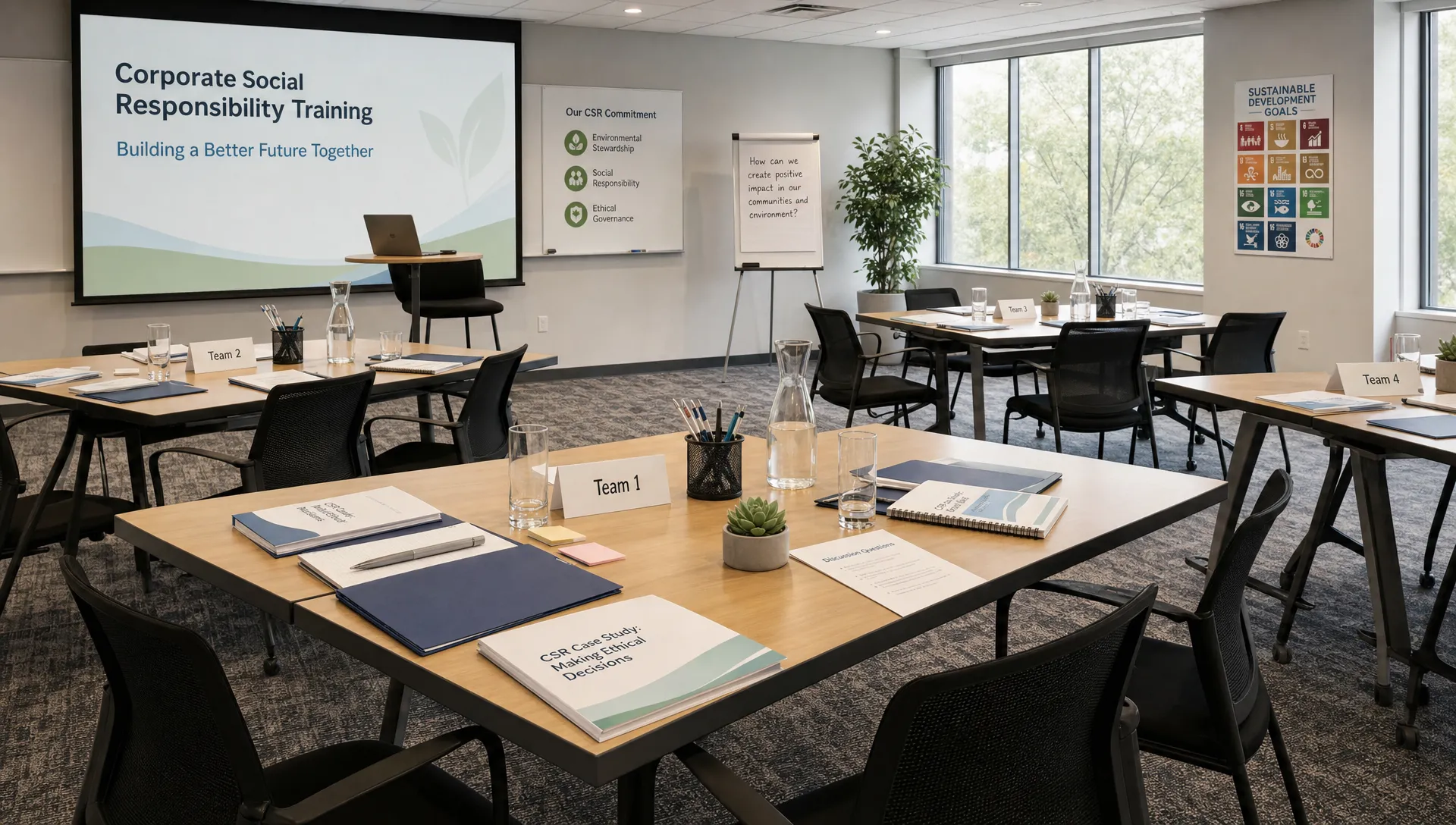 Corporate Social Responsibility Training Through Tradeoffs